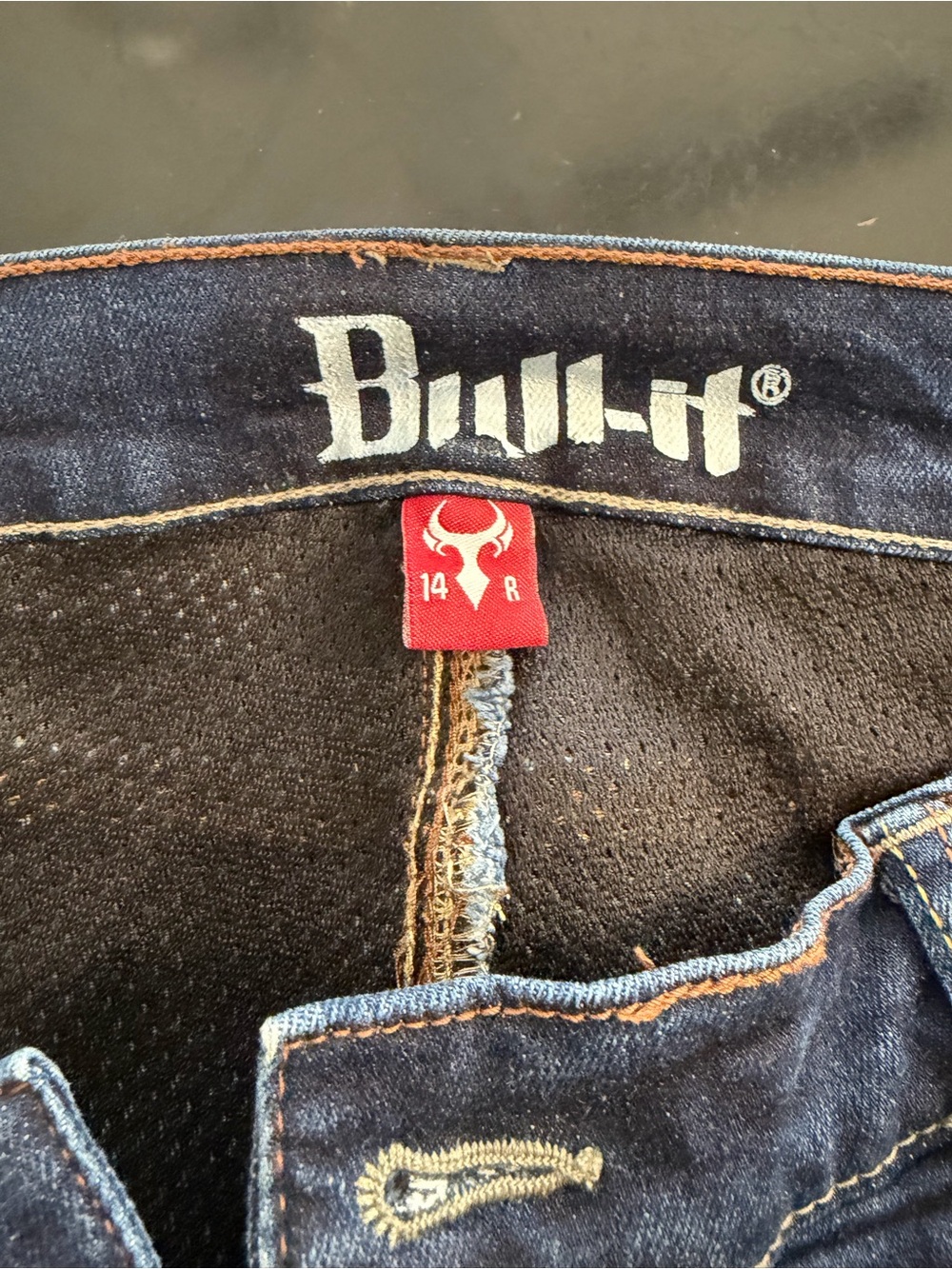 Bull-It motorcycle women jeans size 14 Bull it denim
